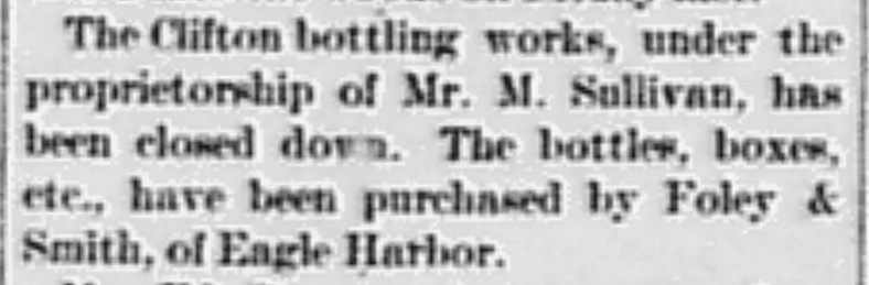 Newspaper notice - <i>The Calumet and Red Jacket News</i>, 16 Jan 1891